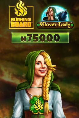 Clover Lady Burning Board